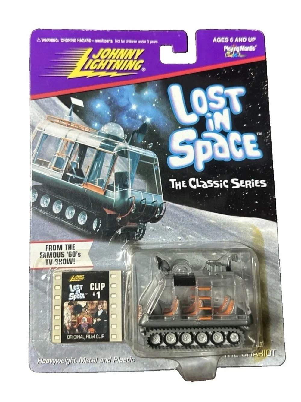 Vintage 1998 Johnny Lightning Lost in Space New Lot of 5 w Clips 1, 4, 5, 12, 25